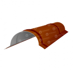 Конек полукруглый