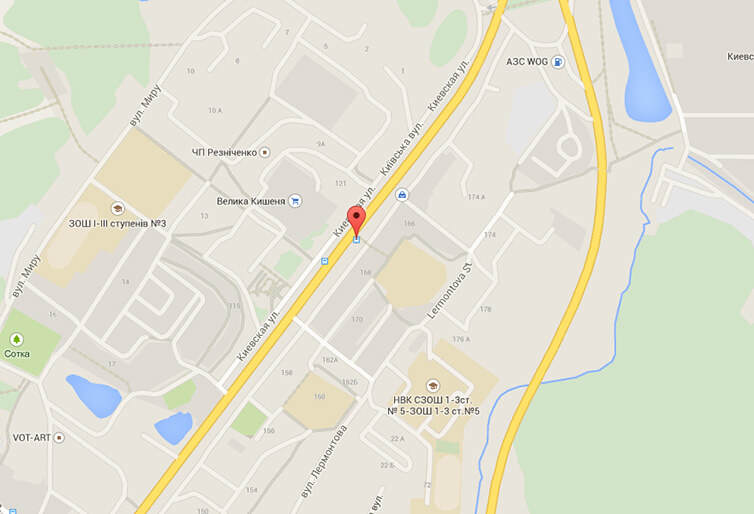 карта проезда Обухов