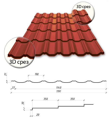 НОВИНКА СЕЗОНА 2014 Металлочерепица MAXIMA