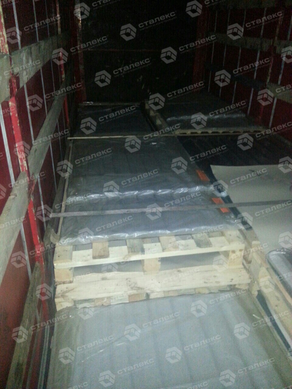 Загрузка машины в 2 ряда с равномерным распределением заказов